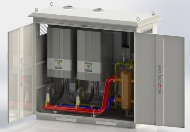 External Gas Boiler Larger Sizes, External floor standing condensing gas boiler,large external gas boiler