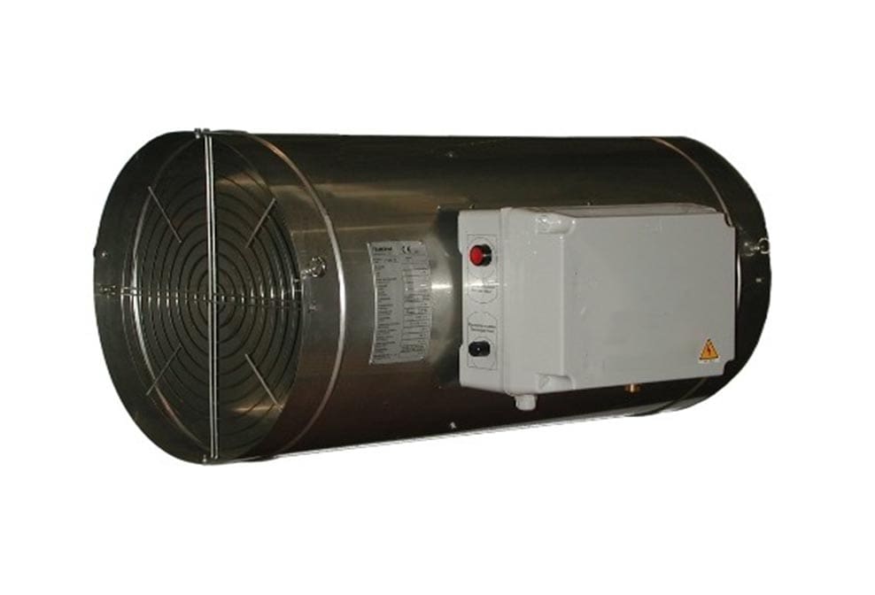 Direct Fired Gas Heaters Natural or Propane (LPG) Gas SuspendedUK