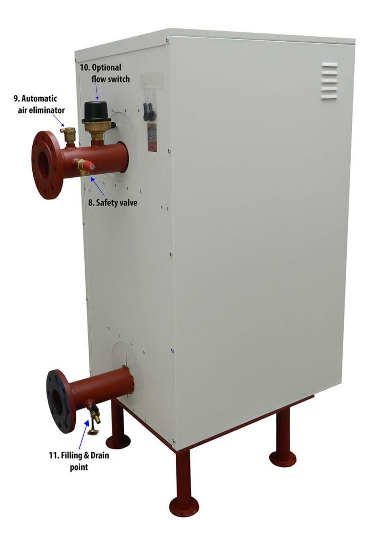 Commercial Electric Boilers 50kW to 5 Megawatt Industrial UK