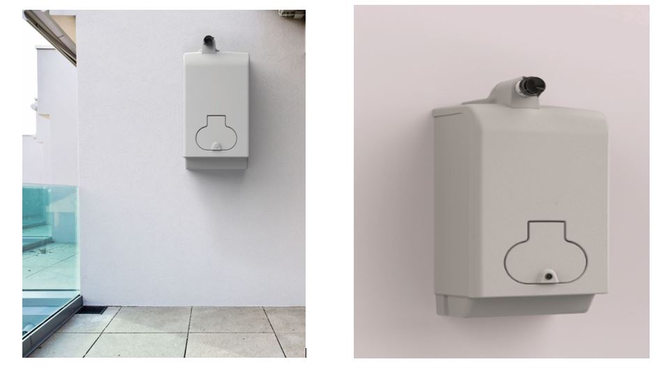 External gas water heater; outside gas water heater;external lpg water heater