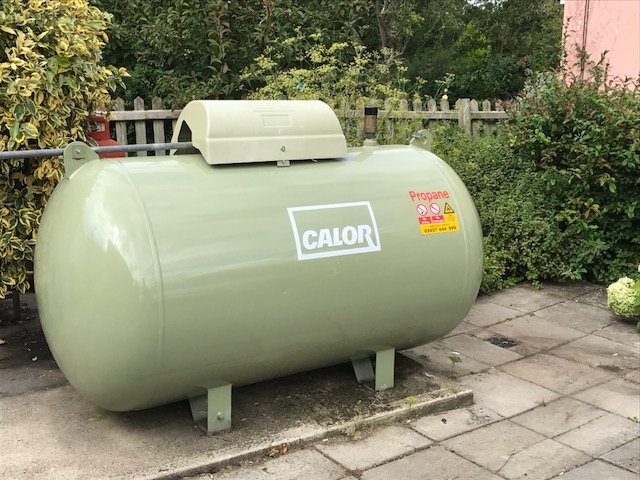 propane bulk tank to feed the lpg combi boilers