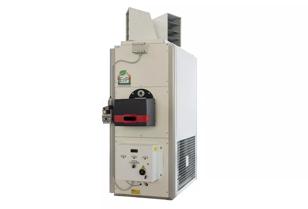 Oil Fired Cabinet Heaters -Condensing,Low Nox,Diesel Fired- Flexiheat UK