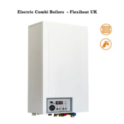 Electric combi boilers or combination boilers for central heating and hot water heating for properties without the need for a hot water cylinder