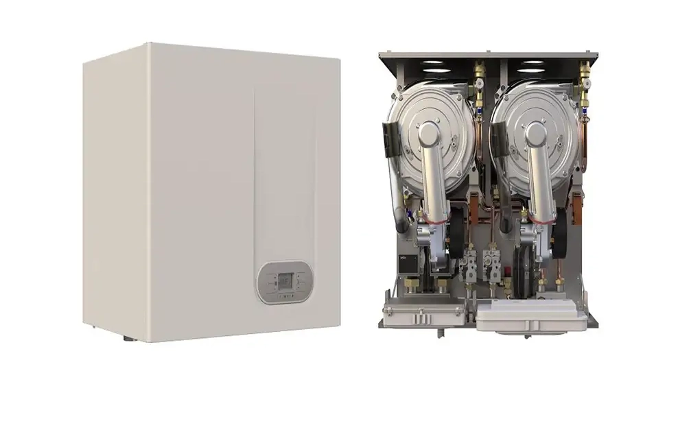 75kw to 120kw output gas fired wall hung boilers or floor standing boilers when a frame kit is used Flexiheat UK