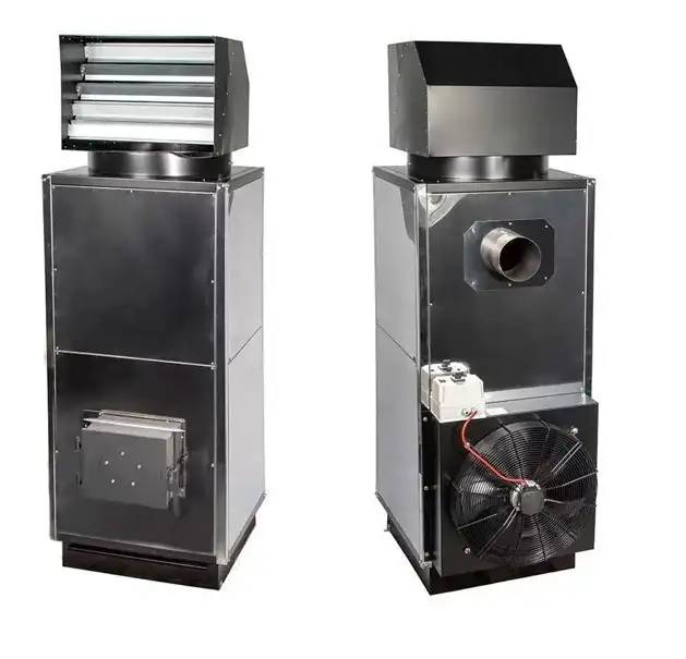 wood burners and solid fuel warm air heaters from Flexiheat UK