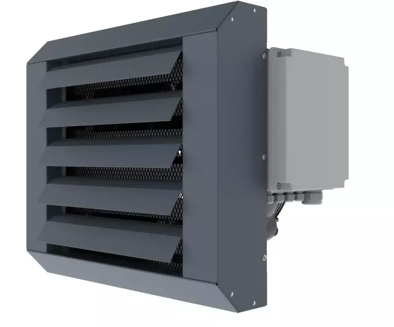 Industrial Fan Heater or electric heaters for heating warehouses etc with thermostat for temperature control from Flexiheat UK