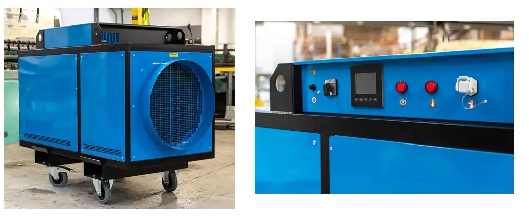 Industrial Electric Heaters - Electric Space Heaters - 3kW to 110kW Output