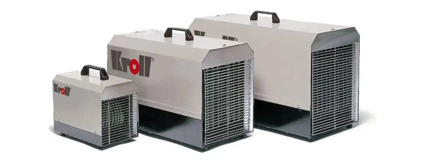German electric heaters warm air from Flexiheat UK