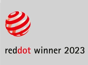 Luna ceiling mounted heater is a red dot winner for design award 2023