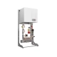 Commercial Combi Boiler or combination boilers which are condensing boilers that do heating and use a heat exchanger to produce domestic hot water on demand from Flexiheat UK