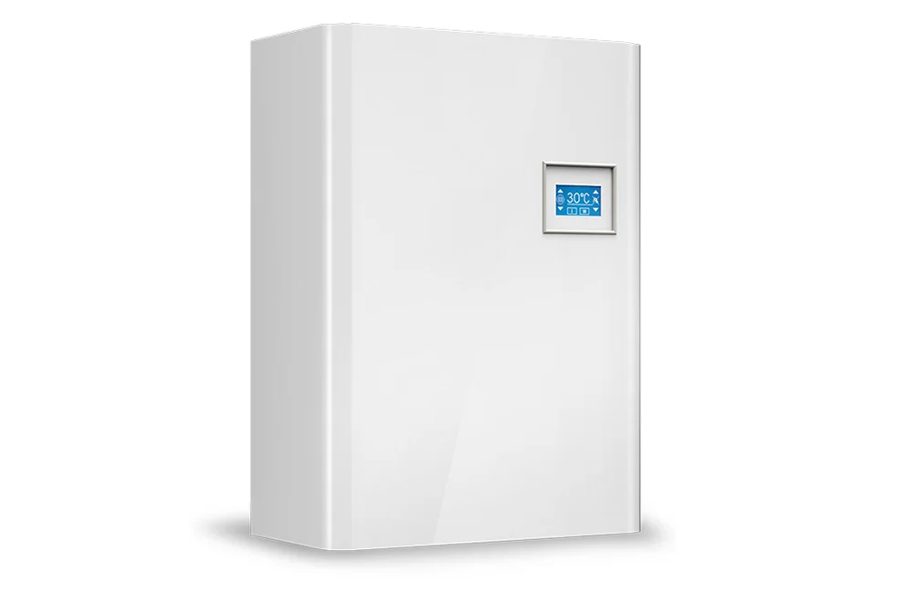 Electric system boilers touch screen range from 0.5 kw to 13.5 kW output Flexiheat UK