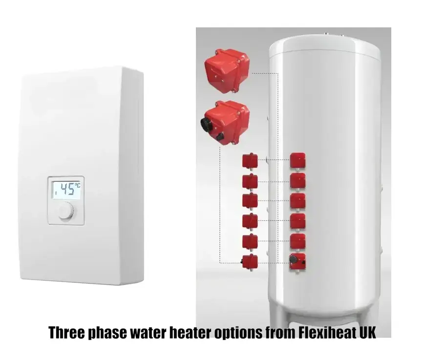 Three phase water heater options domestic hot water heaters powered